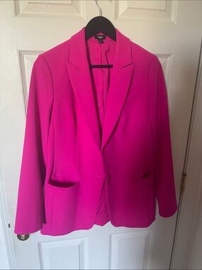 Express Women's Berry colored Blazer Jacket
